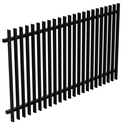 Barana tubular de tanca de piscina tubular d'alumini